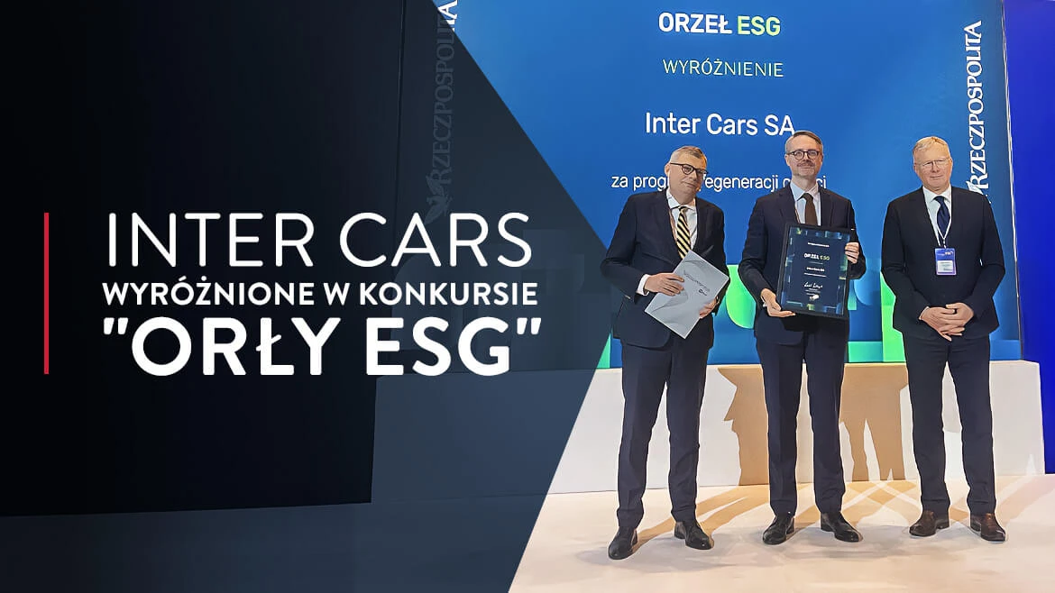 Inter Cars wyróżniony nagrodą Orły ESG 2025