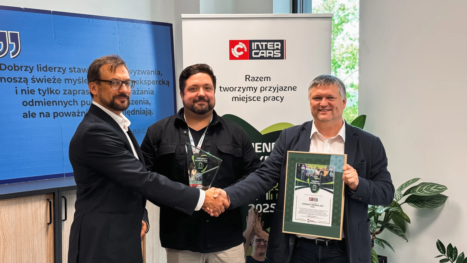 Inter Cars z tytułem Friendly Workplace 2025!